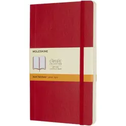 Extra rabatt Moleskine Classic L anteckningsbok med mjukt omslaglinjerad