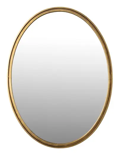 Spegel 'Matz' - Oval Antik Sista chansen
