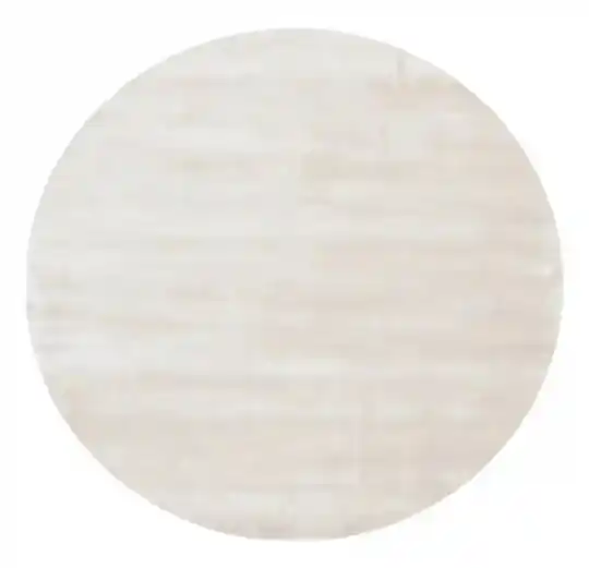 Rund matta 'Jodhpur' - Offwhite Säker betalning