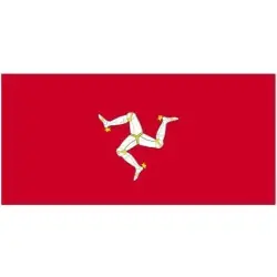 Endast idag Flagga Isle of Man