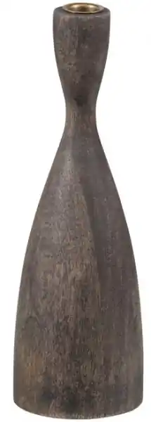 Populärt val Ljusstake 'Rosa' 28 cm - Brun