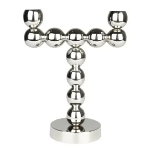 Begränsat erbjudande Ljushållare 'Bubbles' - Silver