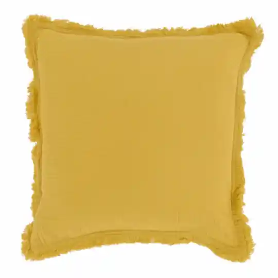 Trygg betalning Kuddfodral 'Dorena' 45x45cm - Gul