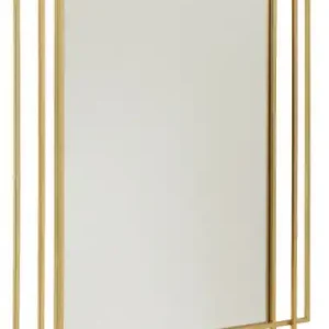 Köp online Spegel 'Square' 76x97cm - Guld
