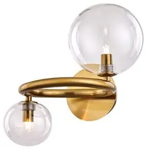 Lägg i varukorgen Vägglampa 'Brass' - Mässing