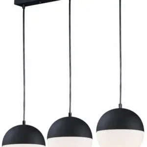 Taklampa 'Glob' X3 - Svart Sänkt pris