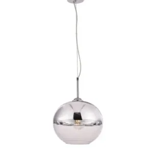 Populär Taklampa 'Klot'- Silver