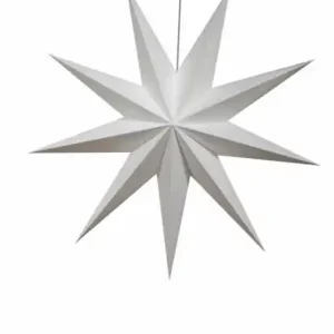 Adventsstjärna 'Vintergatan' 118cm - Vit Sista chansen
