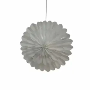 Adventsstjärna 'Lotus' 45cm - Vit Kampanjpris