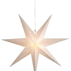 Rabatt Julstjärna 'Dot' 100cm - Vit
