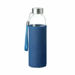 Utah Denim - Glasflaska i jeansfodral 500 ml I lager