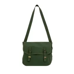 Eco-friendly washed effect messenger bag Kampanj