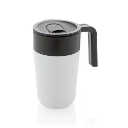 Begränsat antal Mugg med handtag, i GRS certifierad PP och S/S