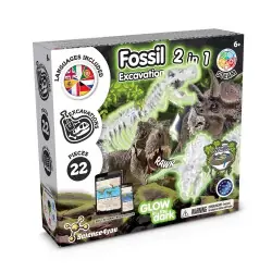 Billigare 2 in 1 Fossil Excavation Kit I. Pedagogiskt spel för barn