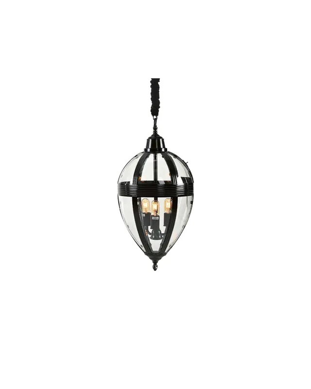 Sänkt pris Artwood TIMELESS DROP taklampa – Svart metall och glas