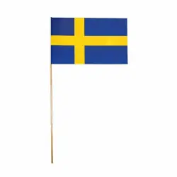 Begränsat erbjudande Pappersflaggor - Sverige
