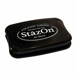 StazOn Stämpeldyna 40 x 70 mm, Svart Billig