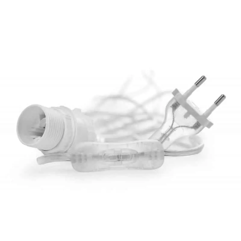 Outlet Watt & Veke upphäng 5m transparent med brytare