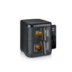 Handla nu Fritös Air-Fryer S-Fry Duo Stack FR 2468