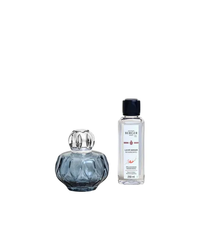 Blue Rosalie Lamp Berger Gift Pack med Exquisite Sparkle Refill 250ml Sista chansen