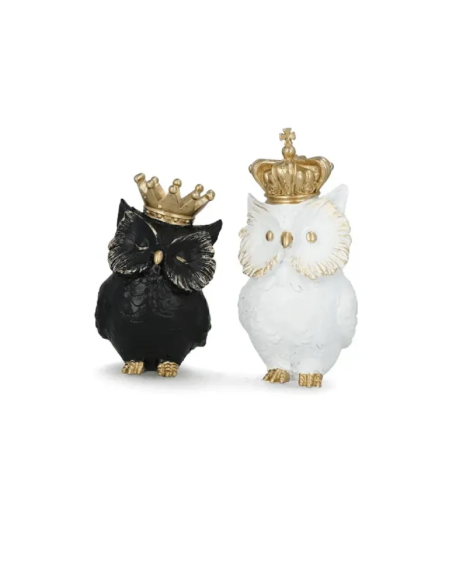 Dekoration Uggla Krona Mix – lekfull polyfigur 21 cm Outlet