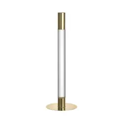 Premium Orrefors Lumiere ljusstake guld 320mm