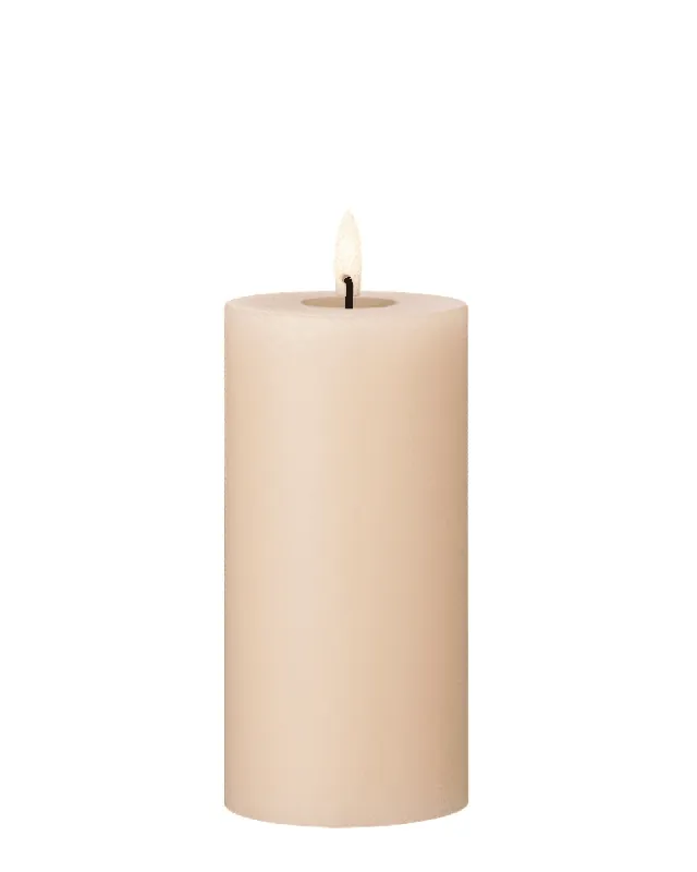 Fynd Ester & Erik Led Blockljus Ice latte 15cm