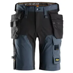 AllroundWork 4-vägsstretchshorts med hölsterfickor Fri frakt