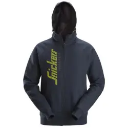 Expressleverans Logo huvtröja med hellång dragkedja