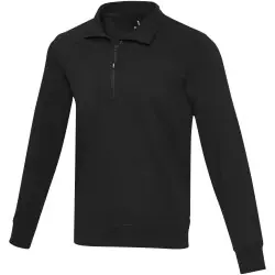 Handla nu Tin 280 g/m² unisex Aware tröja med kvartsdragkedja av återvunnet material