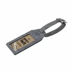 Nyhet RPET Felt GRS Luggage Tag resbagagelapp