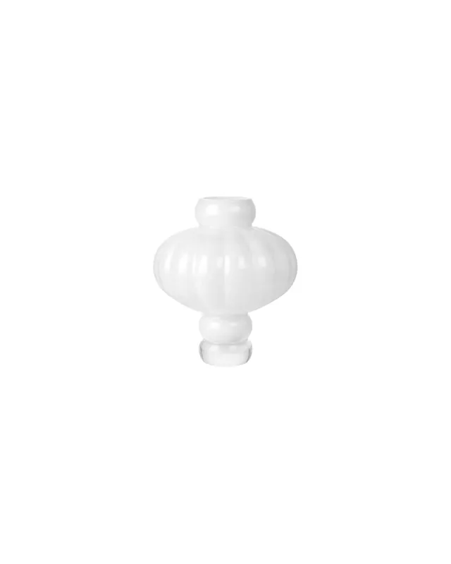 Louise Roe Balloon Vase 02 Opal Vit Billigare