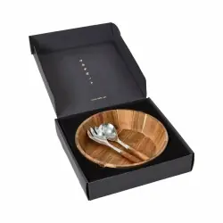 I lager Satake Shiro Salladsskål och salladsbestick
