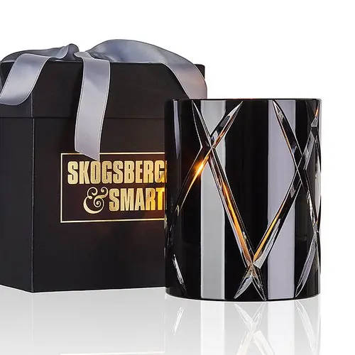 Expressleverans Skogsberg & Smart Hurricane Crystal Lamp M, Svart