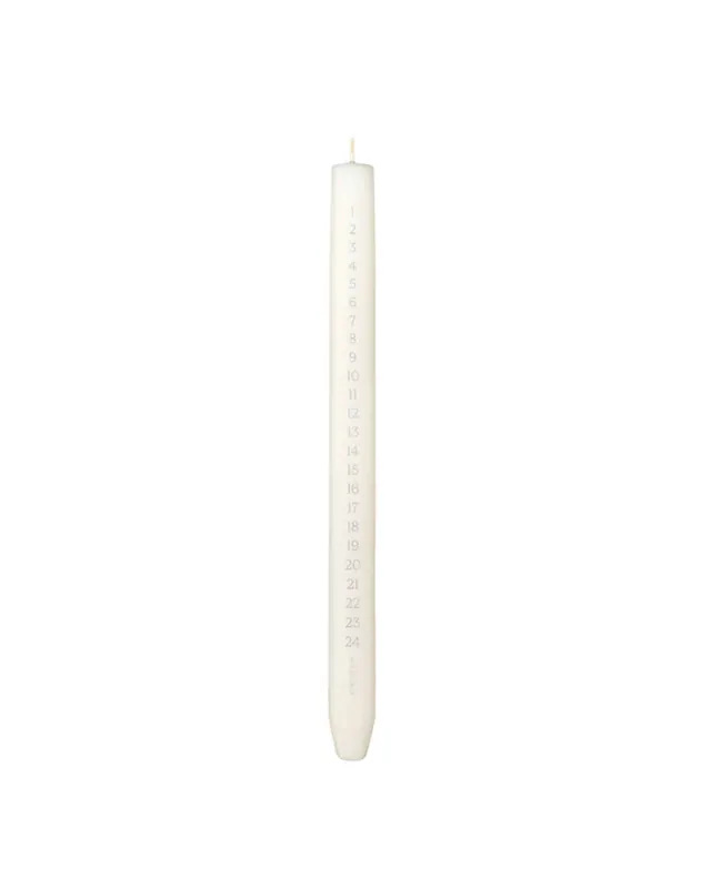 Fynd Ester & Erik Kalenderljus 28 cm Ivory