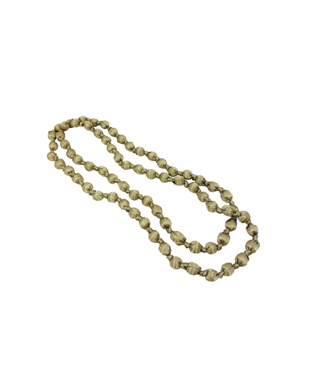 Pipols Abigail knopp halsband beige Snabb frakt