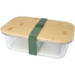 Trygg betalning Roby 1000 ml lunchlåda i glas med bambulock