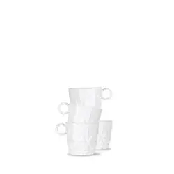 Nedsatt pris Picknick Juni kaffekopp, 4-pack