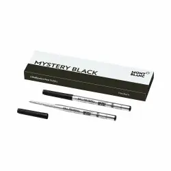 Begränsat erbjudande MONTBLANC 2-PACKBP REFILLS MEDIUM MYSTERY BLACK