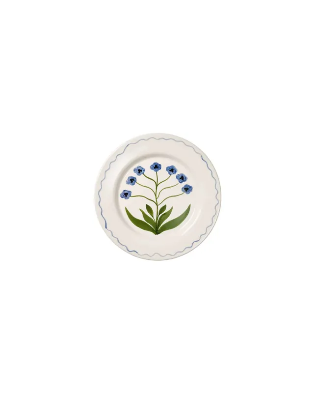 Utförsäljning Pick a Poppy Madelen Möllard middagstallrik Pansy 28 cm