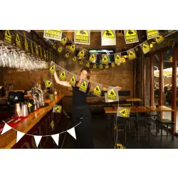Fynd Flaggspel på lina - Triangel