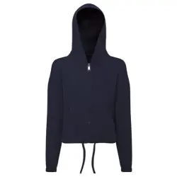 Erbjudande Kids Recycled Cropped Oversize Full-Zip Hoodie