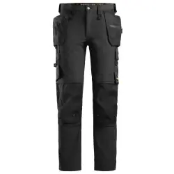 AllroundWork, Arbetsbyxa stretch med hölsterfickor Premium