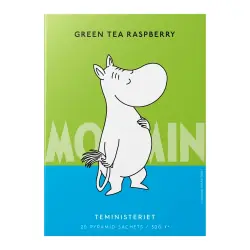 Populär Moomin Green Tea Raspberry Pyramid