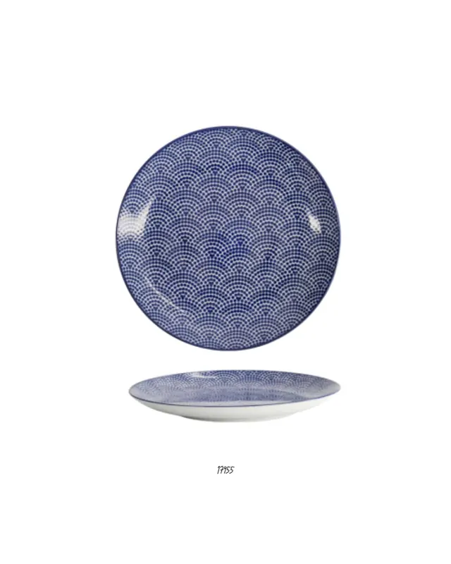 Premium Tokyo Design studio Nippon Blå tallrik 20.6×2.2cm