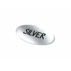Vinyl Sticker Oval 60x35mm Begränsad tid