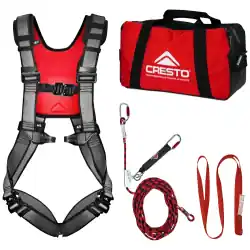 Fallskyddskit Cresto Worker Roofer Comfort 15 m Endast denna vecka