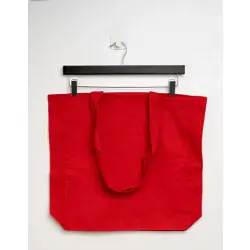 Köp online Cotton Bag Side Fold Long Handles