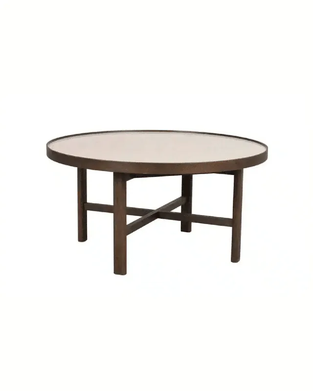 Rabatt Rowico Marsden soffbord 90×90 cmBeige brun