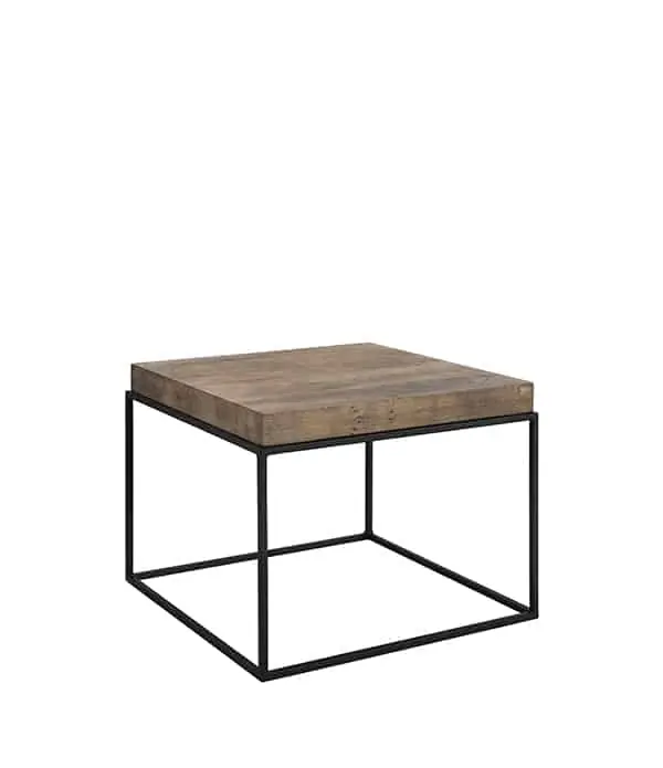 Köp nu Artwood CARLISLE Sidobord - Silver Back 65x65cm